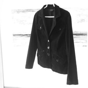 Black corduroy jacket